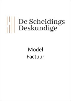Modelfactuur
