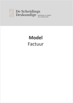 Modelfactuur
