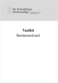 Toolkit Rentecontract (Incl. Webinar)